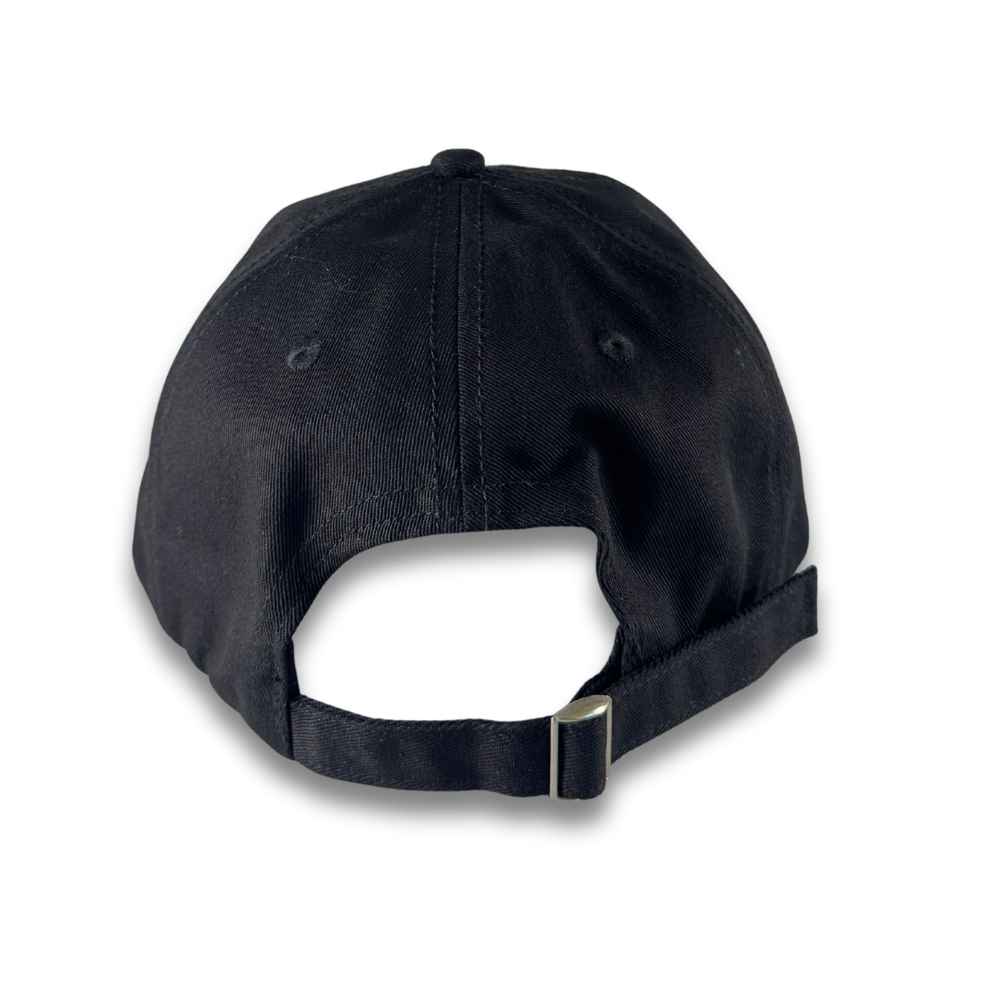 UNSTRUCTURED "DAD" HAT x FLITE (BLACK)