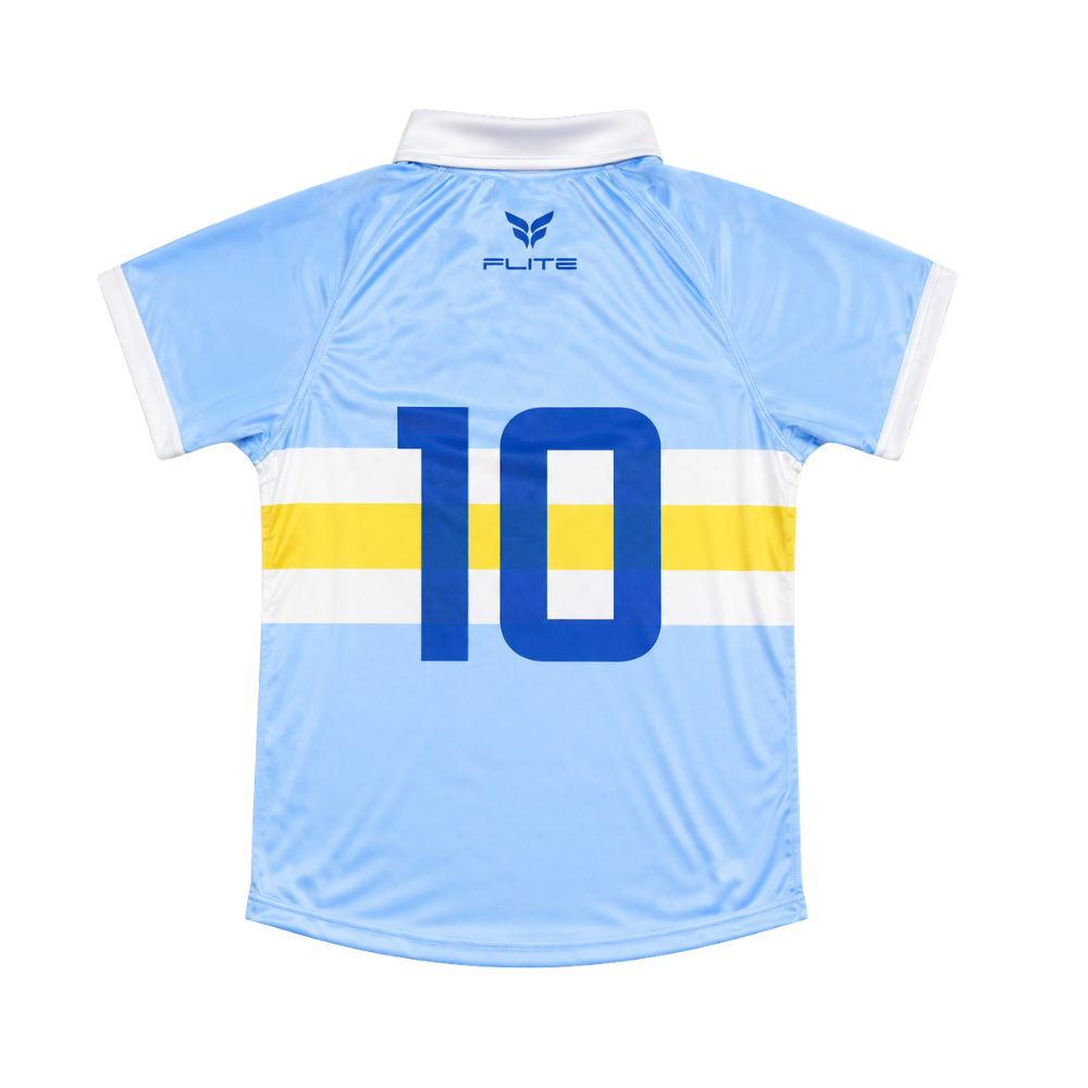 RUGBY 1-BUTTON POLO JERSEY SS X FLITE