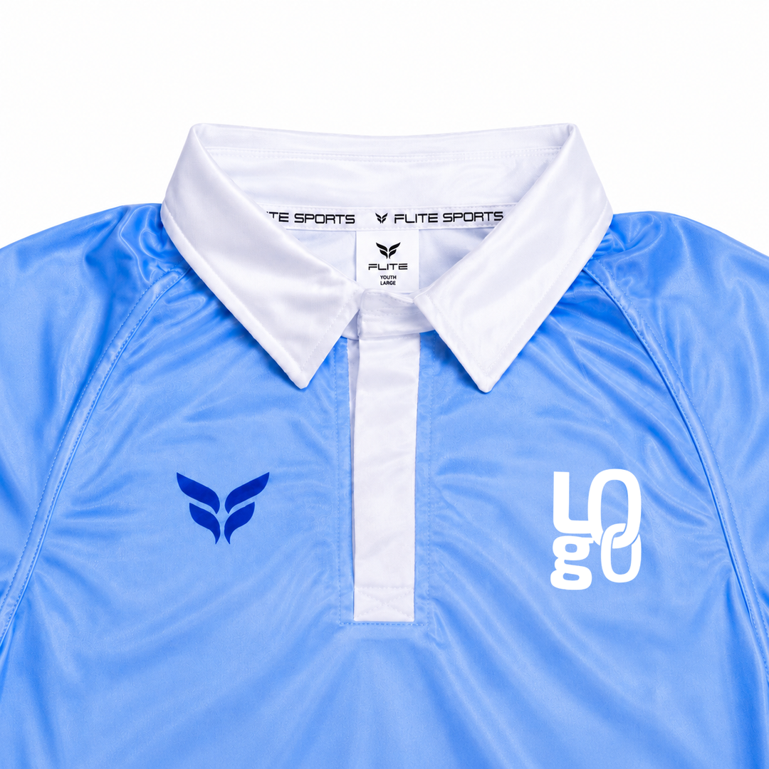 RUGBY 1-BUTTON POLO JERSEY SS X FLITE