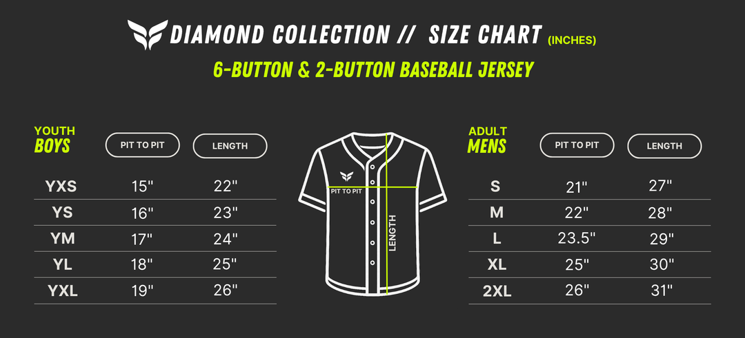 BASEBALL 2-BUTTON JERSEY x FLITE