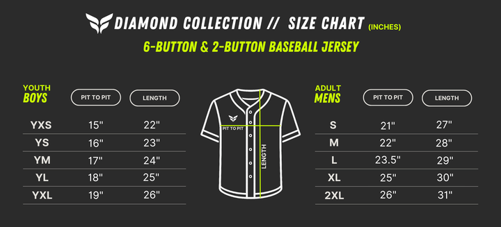 BASEBALL 2-BUTTON JERSEY x FLITE