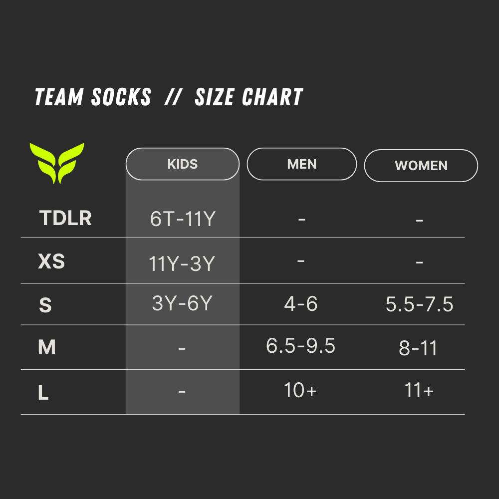 BOLD CITY SOCKS (GREEN SOCKS GOLD WINGS)