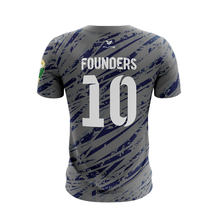 FOUNDERS FC TRAINING / ALTERNATE JERSEY SS (GREY)