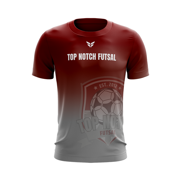 TOP NOTCH FUTSAL GAME JERSEY SS (MAROON)