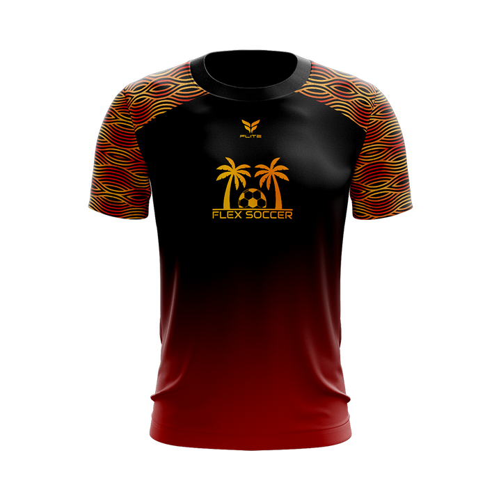 FLEX SOCCER JERSEY SS (BLACK)