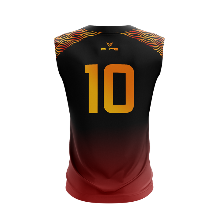 FLEX SOCCER JERSEY NS (BLACK)