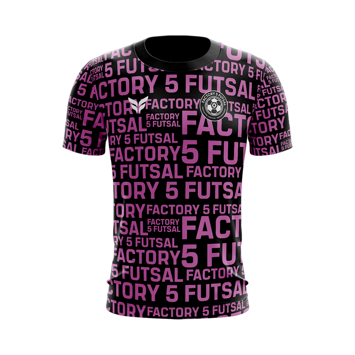 FACTORY 5 FUTSAL TRAINING JERSEY SS (BLACK)