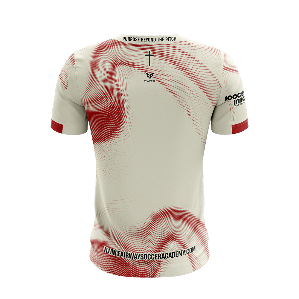 FAIRWAY SOCCER ACADEMY JERSEY SS (CREAM)