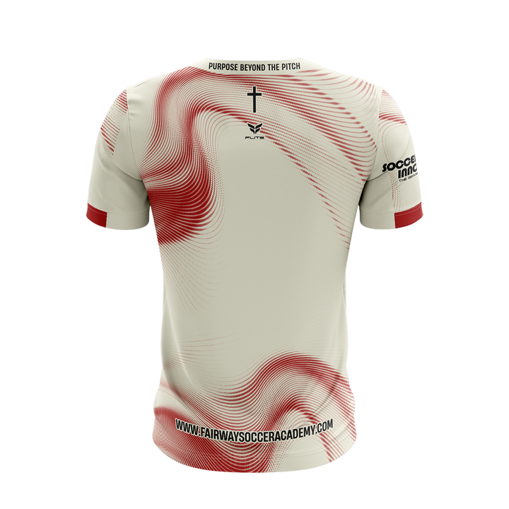 FAIRWAY SOCCER ACADEMY JERSEY SS (CREAM)