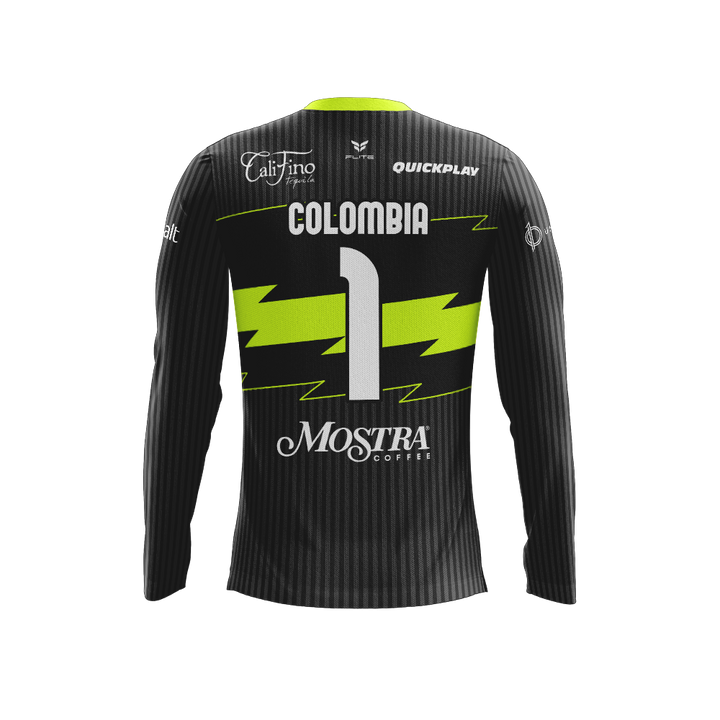 4 NATIONS COLOMBIA GK JERSEY LS (BLACK)