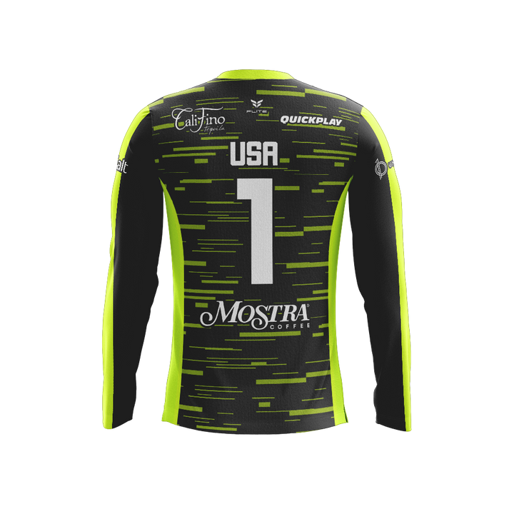 4 NATIONS USA GK JERSEY LS (BLACK)