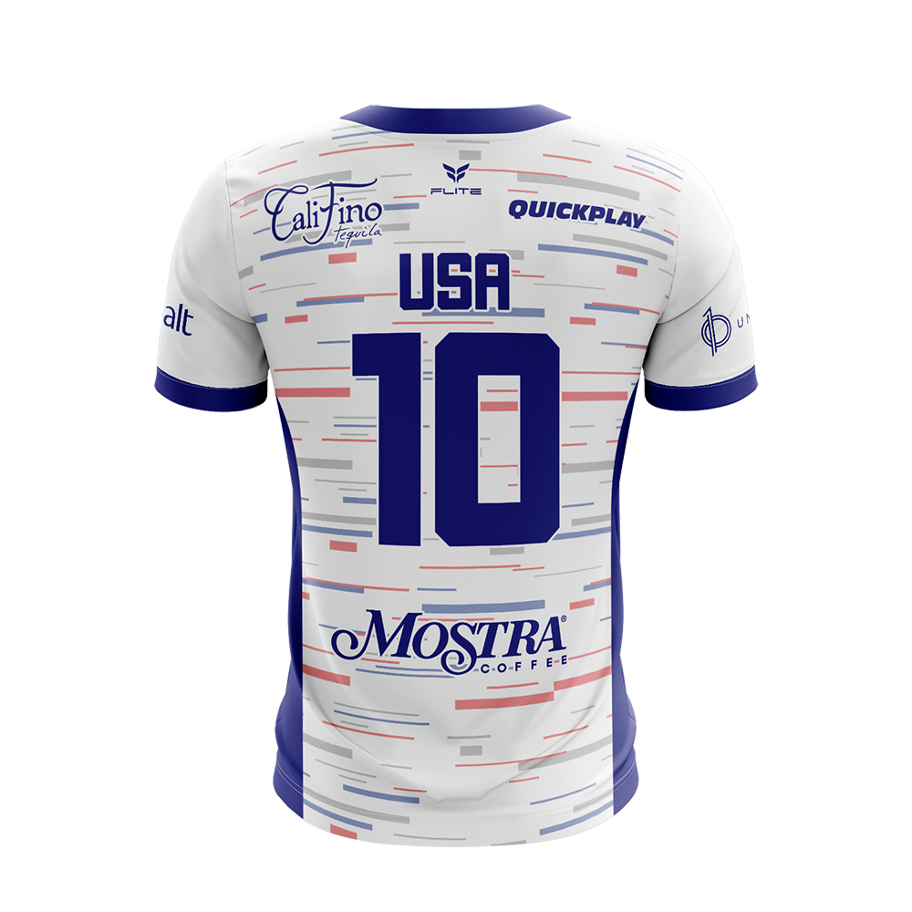 4 NATIONS USA GAME JERSEY SS (WHITE)