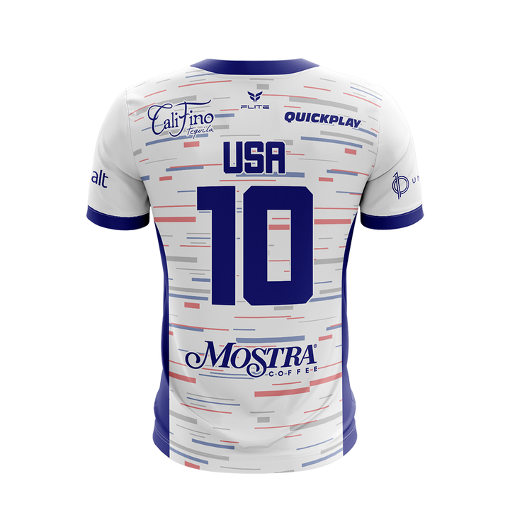4 NATIONS USA GAME JERSEY SS (WHITE)