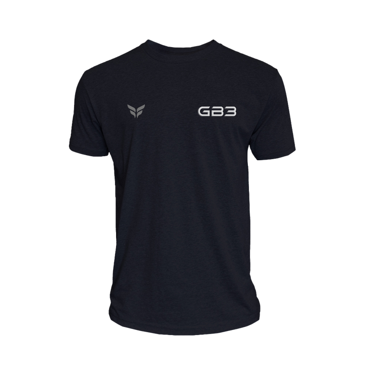 GB3 COTTON-BLEND TSHIRT (BLACK)