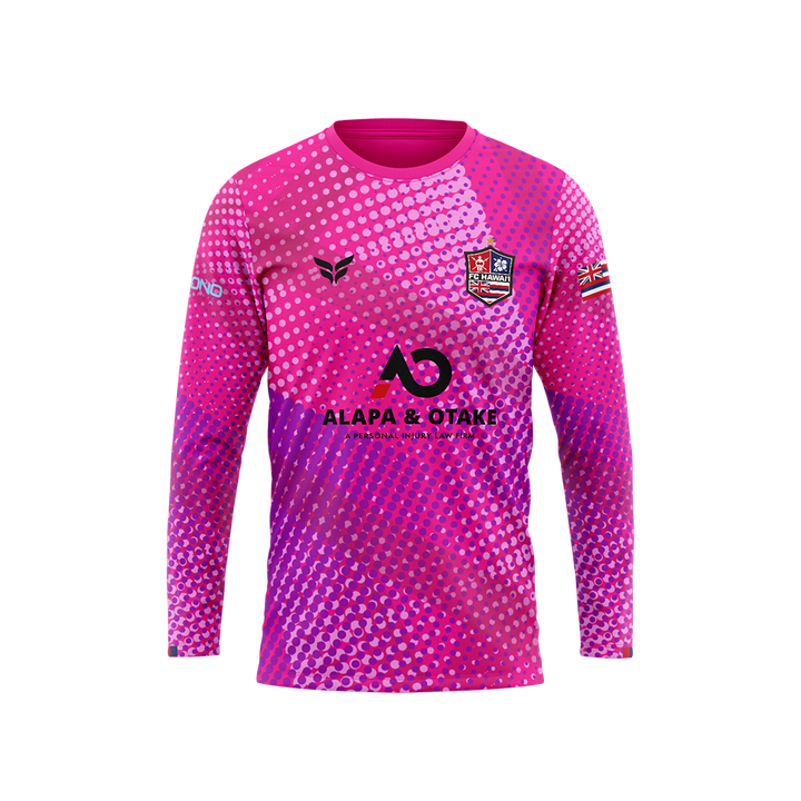 FC HAWAII GK JERSEY LS (PINK)