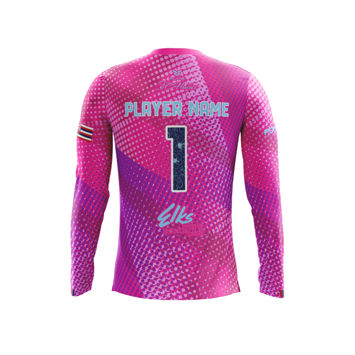 FC HAWAII GK JERSEY LS (PINK)