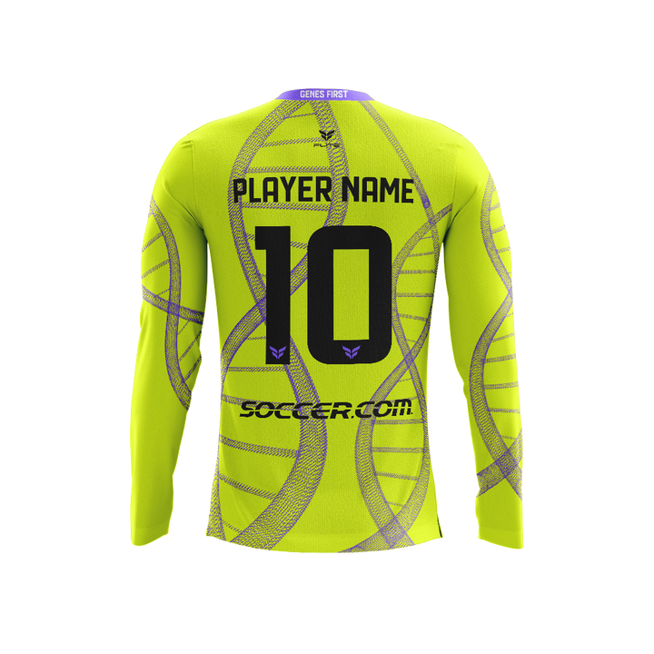 GENEFIT FC 2026 TST MENS GK JERSEY LS (NEON YELLOW)