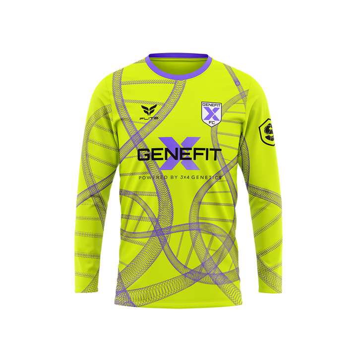 GENEFIT FC 2026 TST MENS GK JERSEY LS (NEON YELLOW)