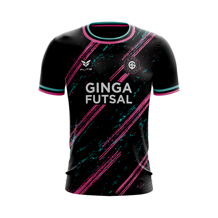 GINGA TOUCH FUTSAL TRAINING JERSEY SS (BLACK)