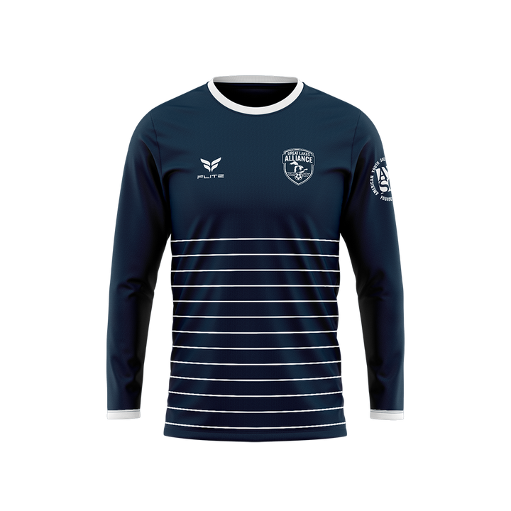 GREAT LAKES ALLIANCE JERSEY LS (NAVY)