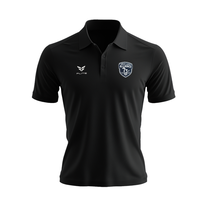 GLA POLO SHIRT (BLACK)