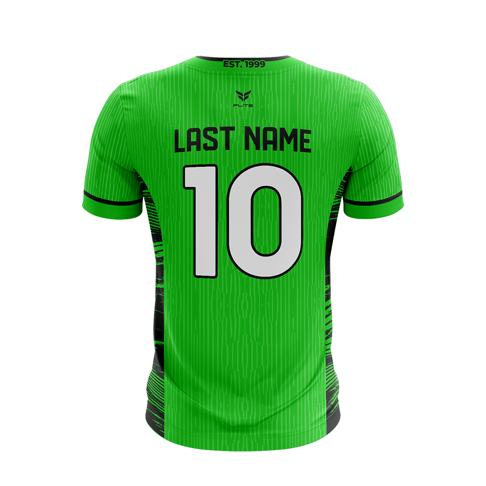 GREENCASTLE UNITED SC AWAY JERSEY SS (GREEN)