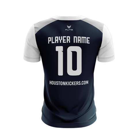 HOUSTON KICKERS TRAINING JERSEY SS (NAVY)
