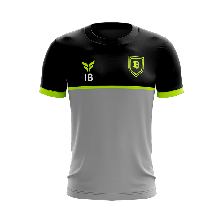IB 1ON1 COACH TRAINING TOP SS (BLACK GREY)