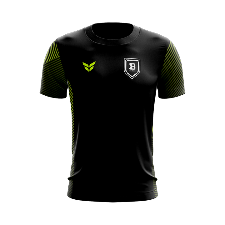 1B 1ON1 PLAYER TRAINING TOP SS (BLACK)