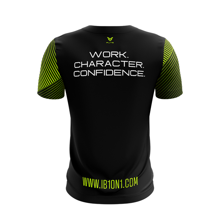 1B 1ON1 PLAYER TRAINING TOP SS (BLACK)