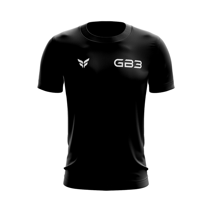 GB3 COTTON-BLEND TSHIRT (BLACK)