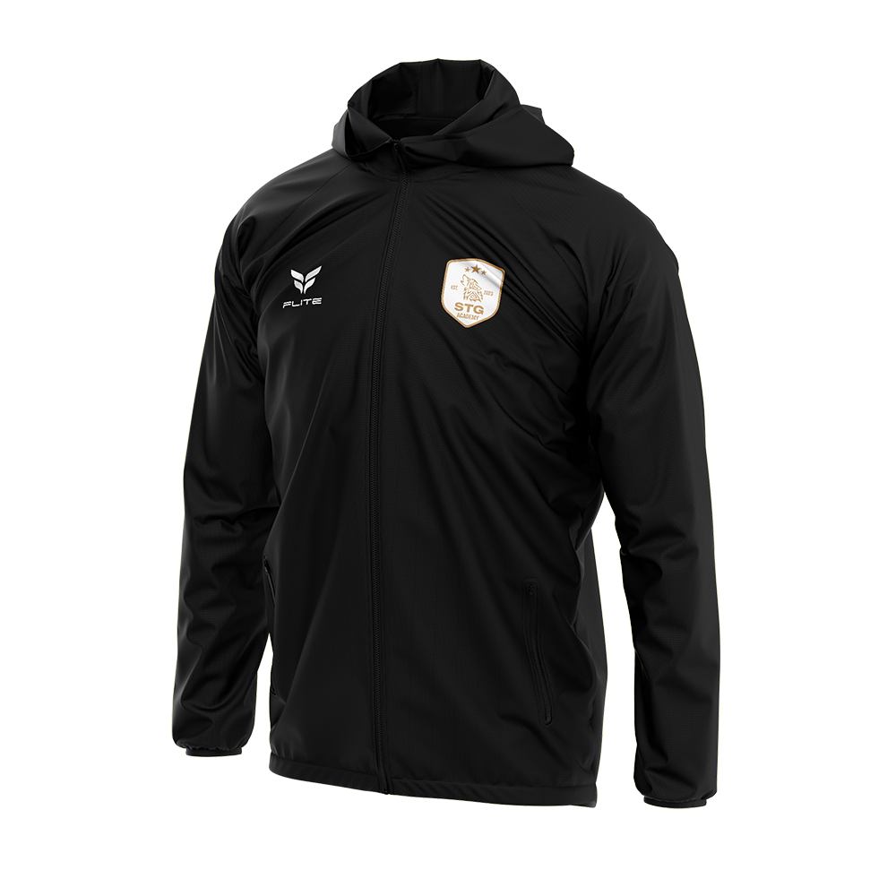 STG ACADEMY WINDBREAKER JACKET (BLACK)