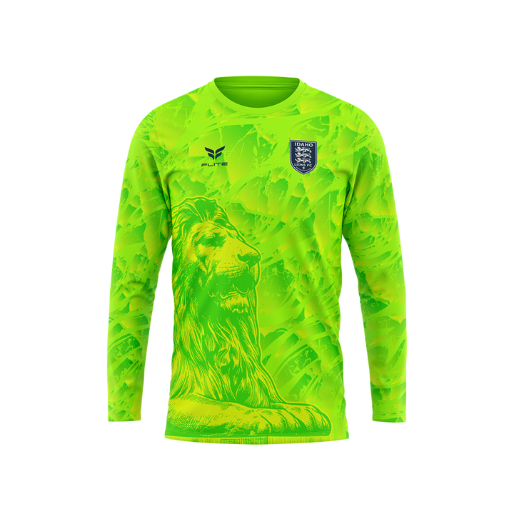 IDAHO LIONS GK JERSEY LS (NEON GREEN)