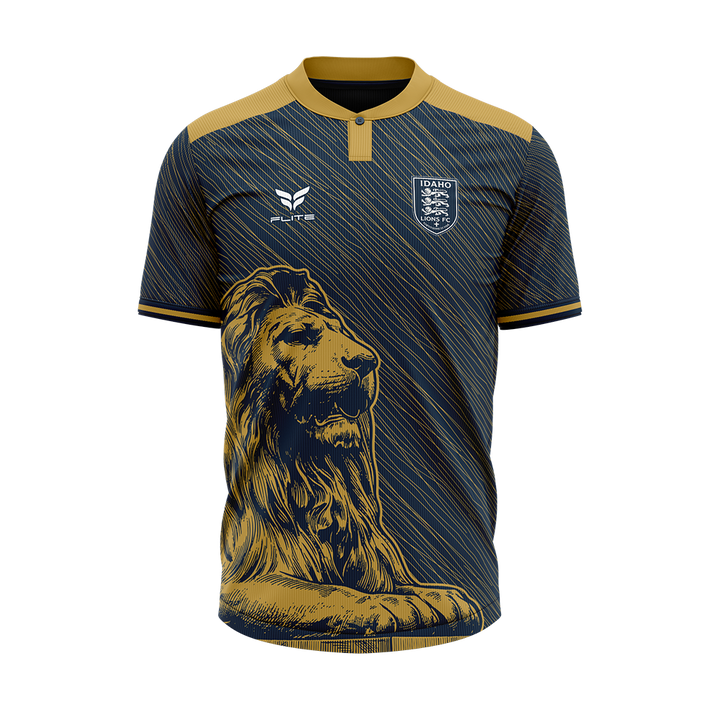IDAHO LIONS AWAY JERSEY SS (NAVY)