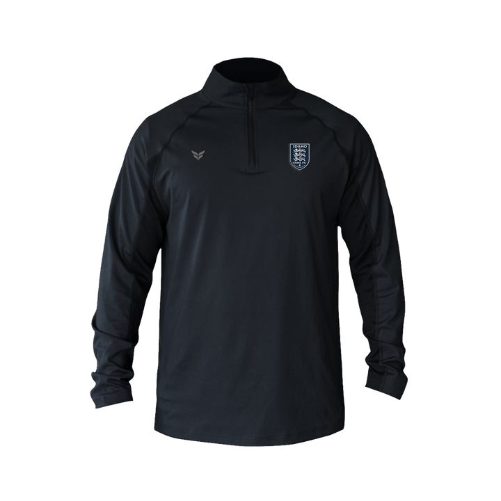 IDAHO LIONS STEALTH QUARTER-ZIP (BLACK)