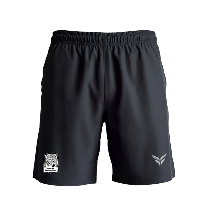 KOMO FC HARTBREAKERS STEALTH SHORTS WITH POCKETS (BLACK)