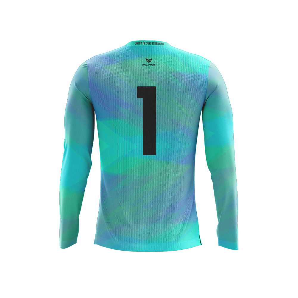 K THUNDER FC GK JERSEY LS (TEAL)
