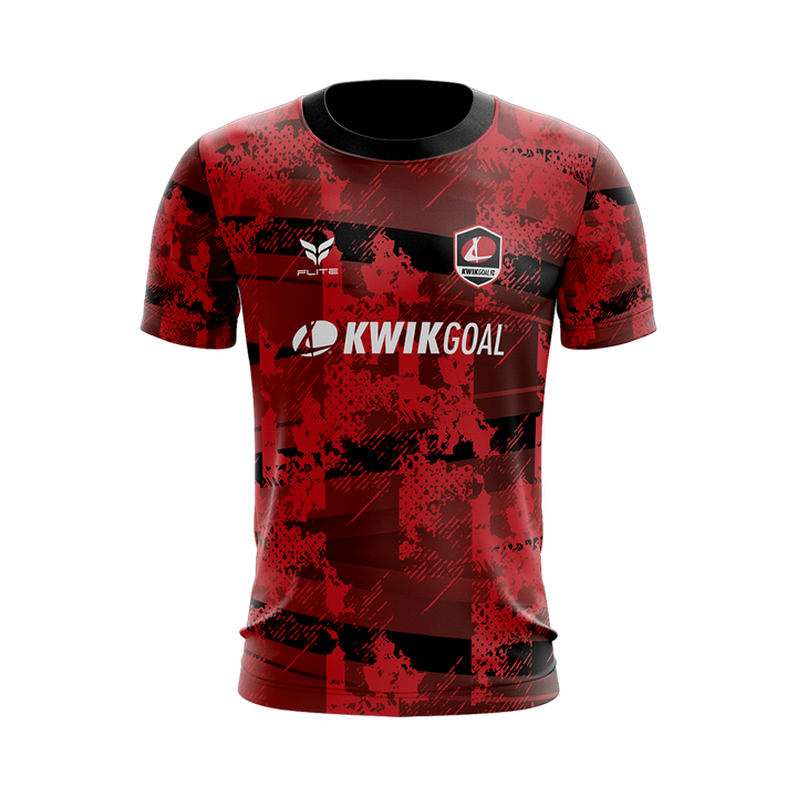 KWIK GOAL FC 2026 TST MENS TRAINING JERSEY SS (RED)