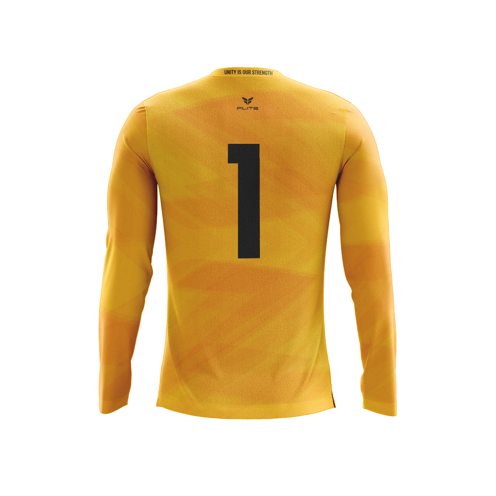 K THUNDER FC GK JERSEY LS (GOLD)