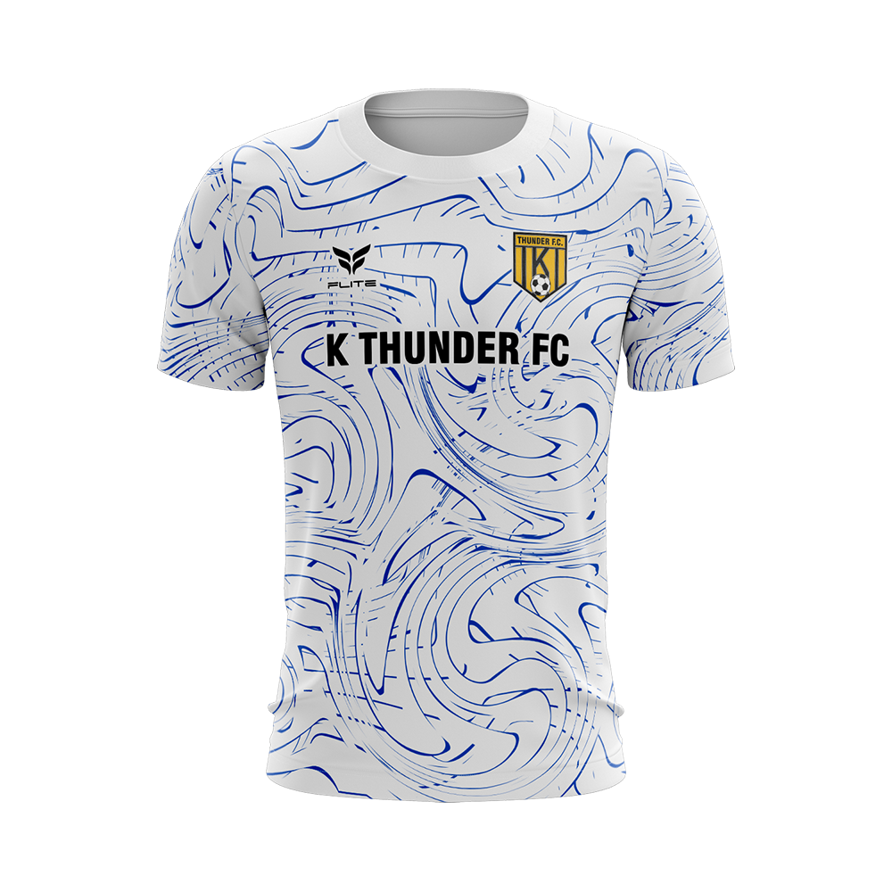 K THUNDER FC COACHES JERSEY SS (WHITE)