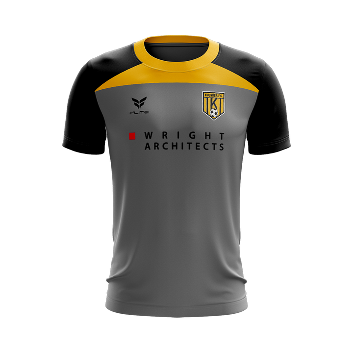 K THUNDER FC TRAINING JERSEY SS (GREY)