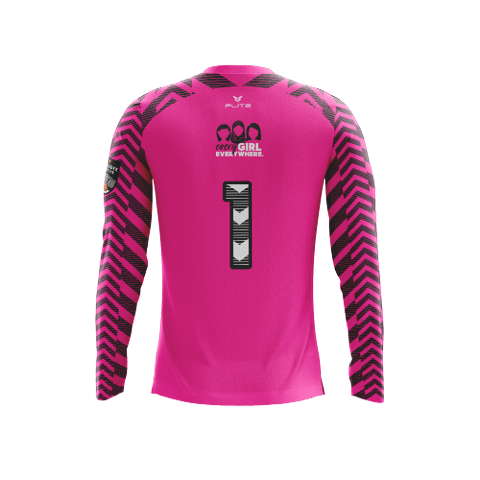 SHE BELONGS KEEPER JERSEY LS (PINK)