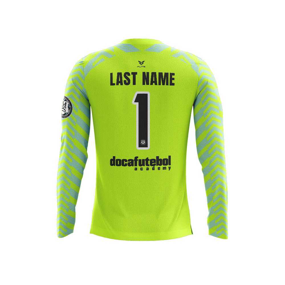 DOCA FUTEBOL GOALKEEPER JERSEY LS (NEON YELLOW)