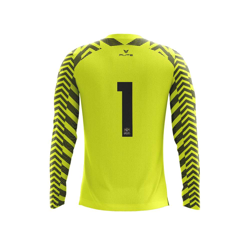 CENTRAL DALLAS  GOALKEEPER JERSEY LS (YELLOW)