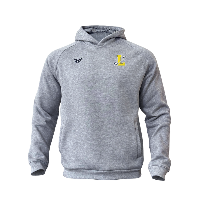LEDYARD COTTON-BLEND PREMIUM HOODIE (GREY)