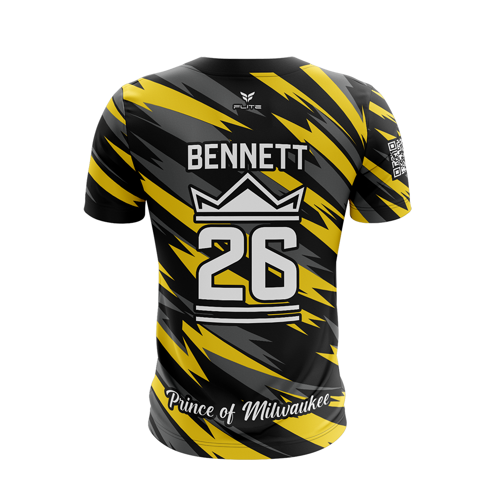 LEGACY X IB26 WILD STRIKEJERSEY SS (YELLOW BLACK)