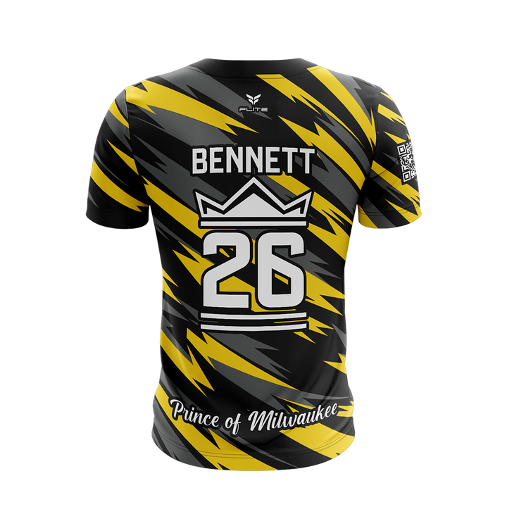 LEGACY X IB26 WILD STRIKEJERSEY SS (YELLOW BLACK)