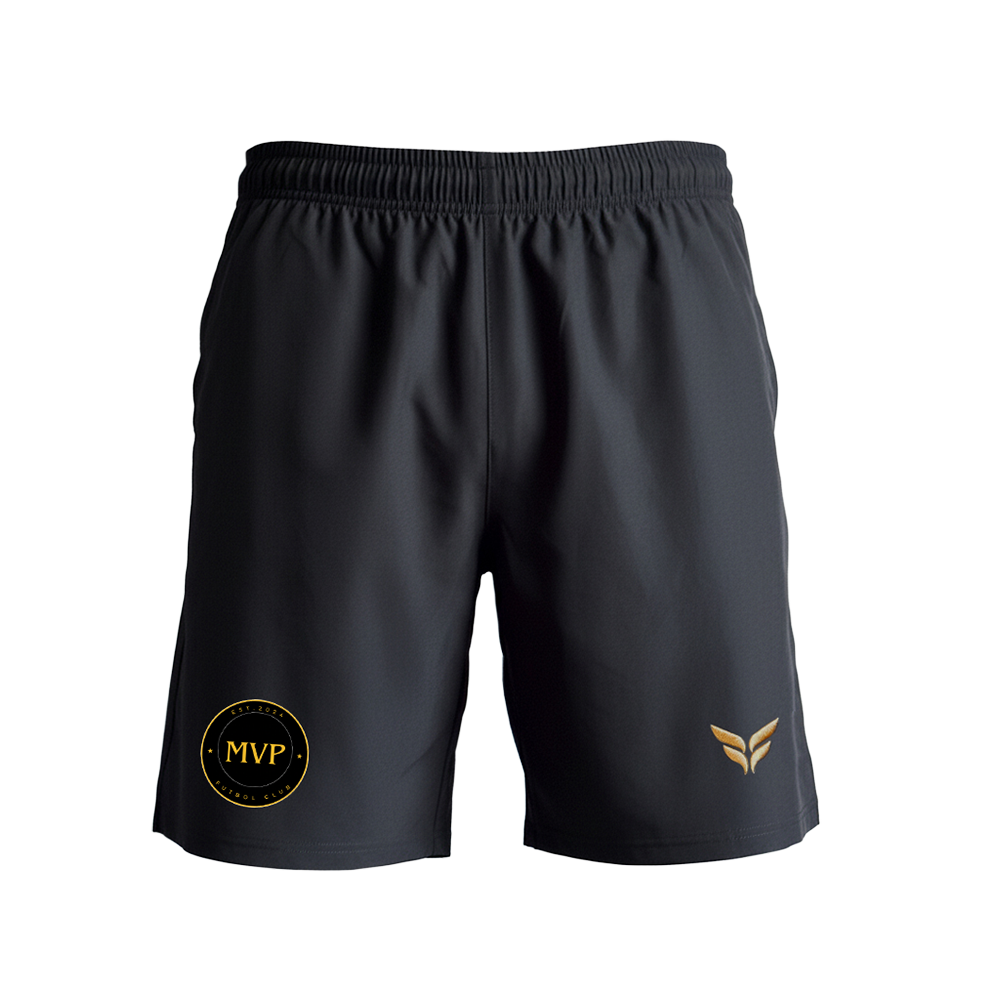 MVP FC STEALTH SHORTS WITH POCKETS (BLACK)