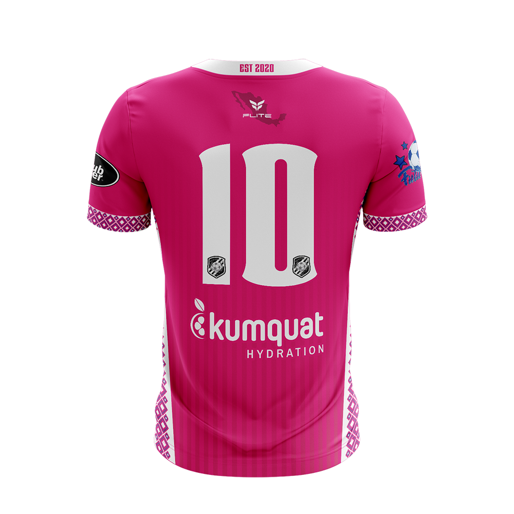 MEXICO UTAH ACADEMY GIRLS AWAY JERSEY SS (PINK)