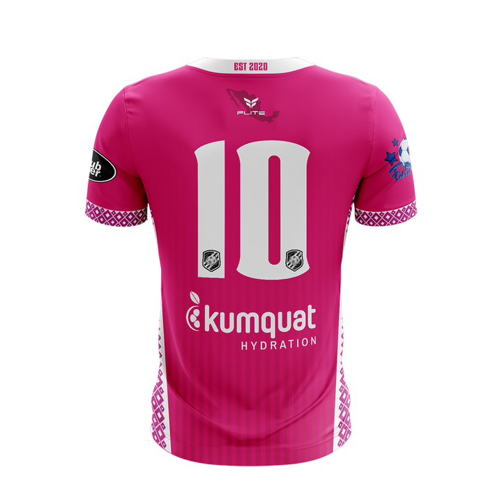 MEXICO UTAH ACADEMY GIRLS AWAY JERSEY SS (PINK)